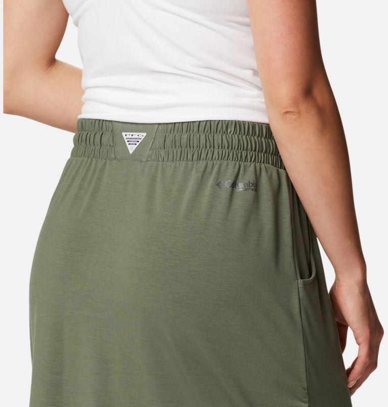 Slack Water Knit Skirt | 316 | M, Color: Cypress, image 5