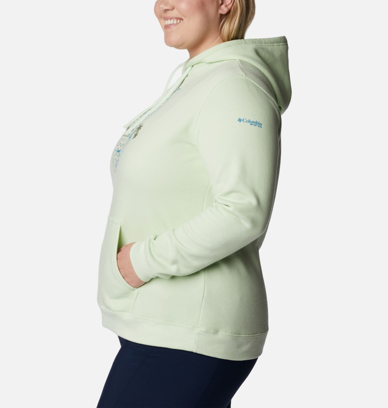 Women's PFG Slack Water™ Graphic Hoodie - Plus Size 3