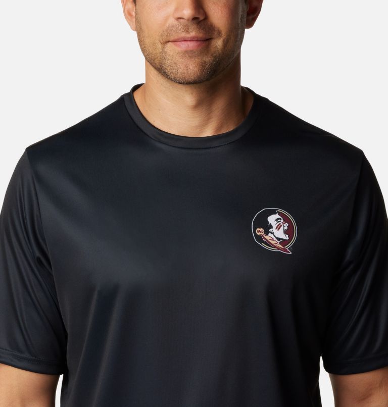 Men's Collegiate PFG Terminal Tackle Short Sleeve Shirt - Florida State, Color: FSU - Black, image 4