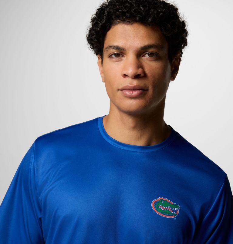 Men's Collegiate PFG Terminal Tackle Short Sleeve Shirt | 439 | M, Color: FLA - Azul, image 5