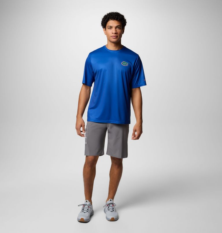 Men's Collegiate PFG Terminal Tackle Short Sleeve Shirt | 439 | M, Color: FLA - Azul, image 2