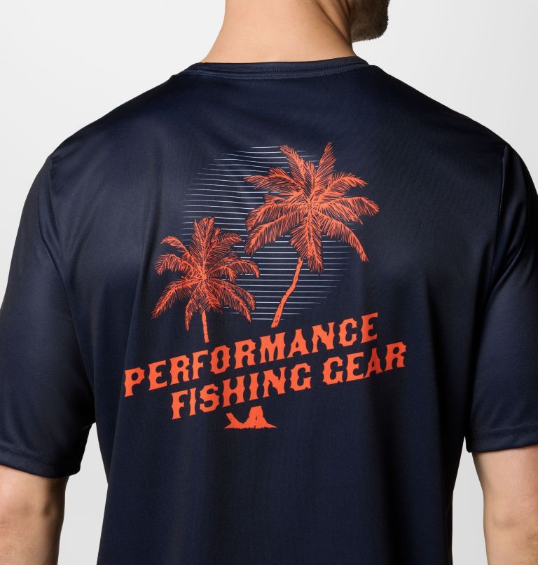 Men's Collegiate PFG Terminal Tackle Short Sleeve Shirt - Auburn, Color: AUB - Collegiate Navy, image 6