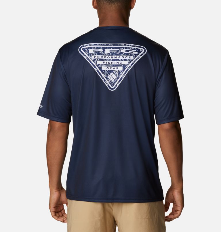 Thumbnail: Men's PFG Terminal Tackle Short Sleeve Shirt - Dallas, Color: DC - Collegiate Navy, image 2