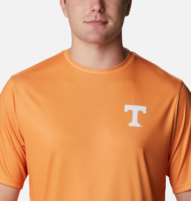 Men's Collegiate PFG Terminal Tackle Short Sleeve Shirt - Tennessee, Color: UT - Solarize, image 4