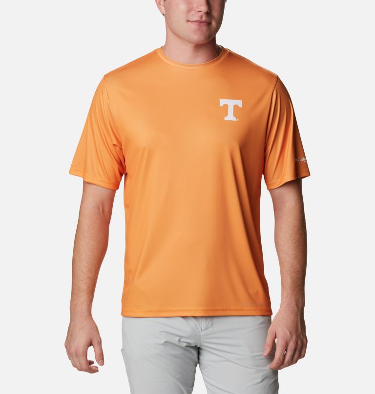 Men's Collegiate PFG Terminal Tackle Short Sleeve Shirt - Tennessee, Color: UT - Solarize, image 1