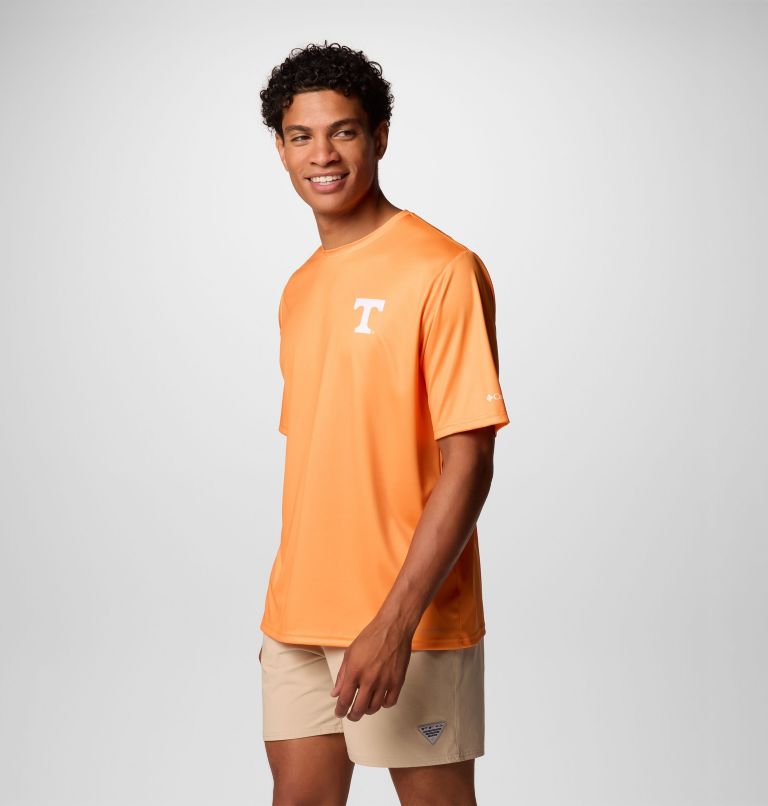 Men's Collegiate PFG Terminal Tackle Short Sleeve Shirt - Tennessee, Color: UT - Solarize, image 4
