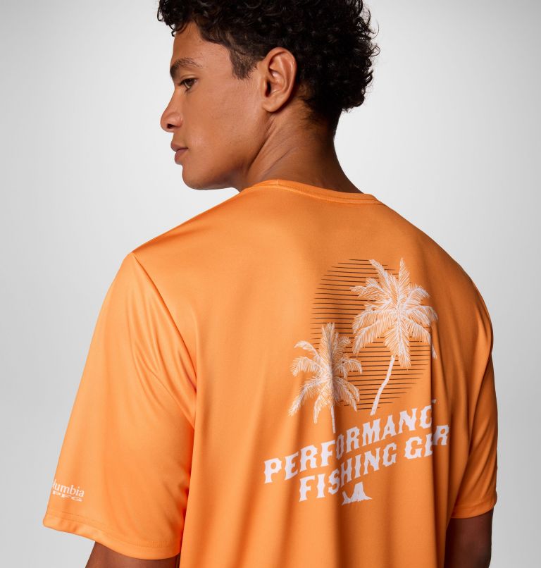 Men's Collegiate PFG Terminal Tackle Short Sleeve Shirt - Tennessee, Color: UT - Solarize, image 6