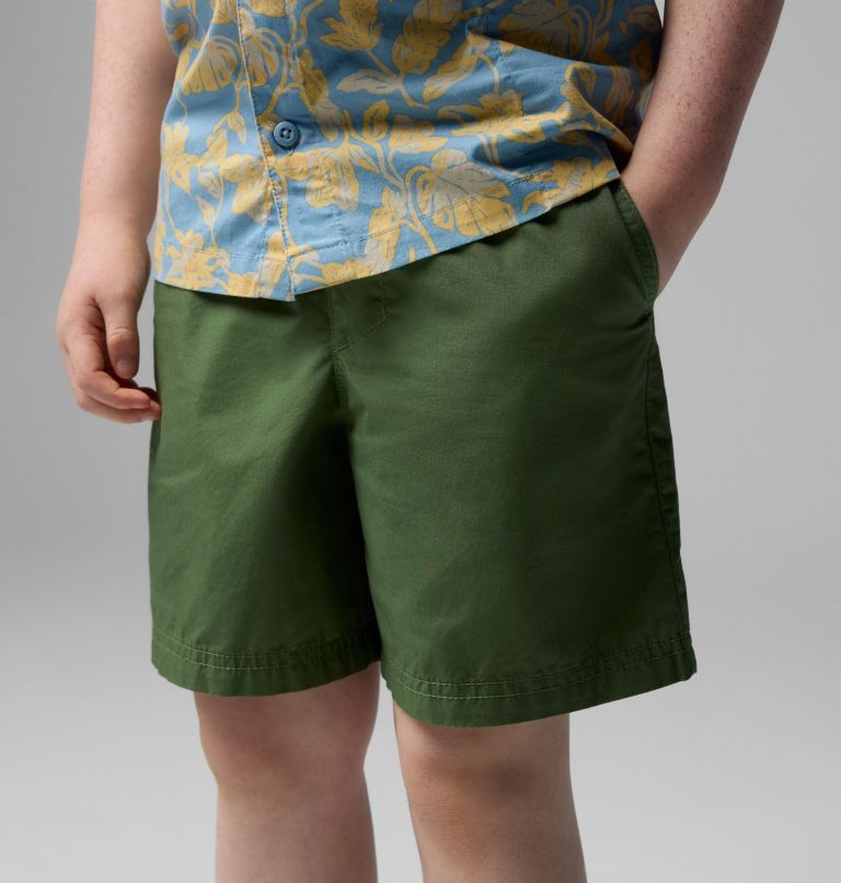 Boys' Washed Out Shorts, Color: Canteen, image 4
