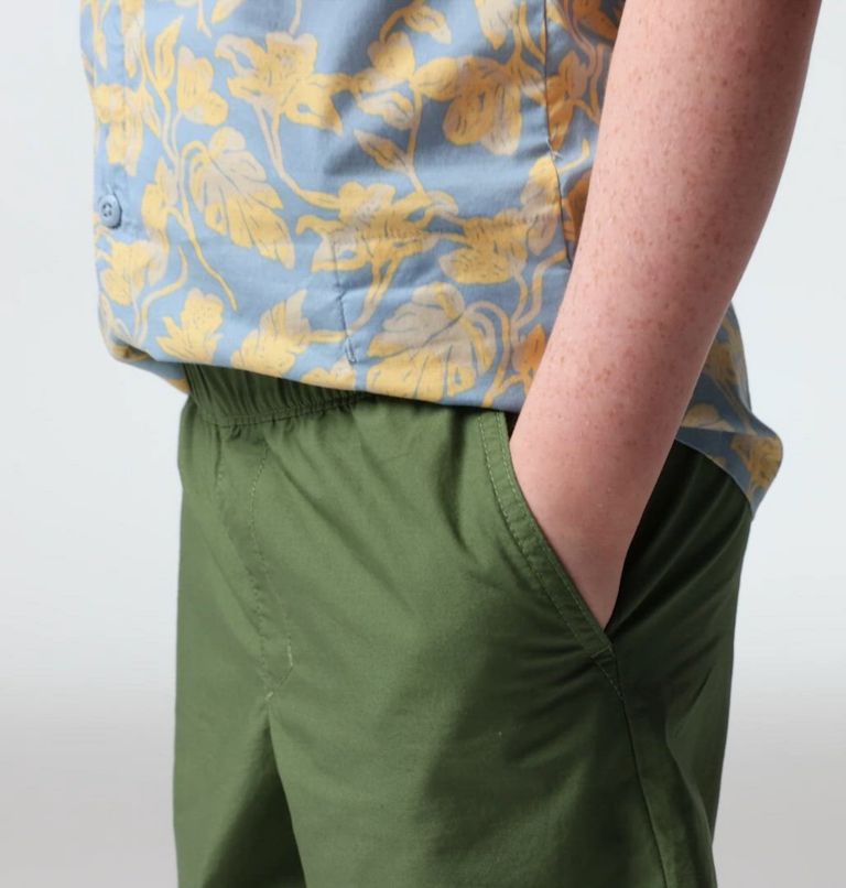 Boys' Washed Out Shorts, Color: Canteen