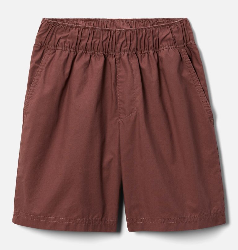 Thumbnail: Boys' Washed Out Shorts, Color: Light Raisin, image 1