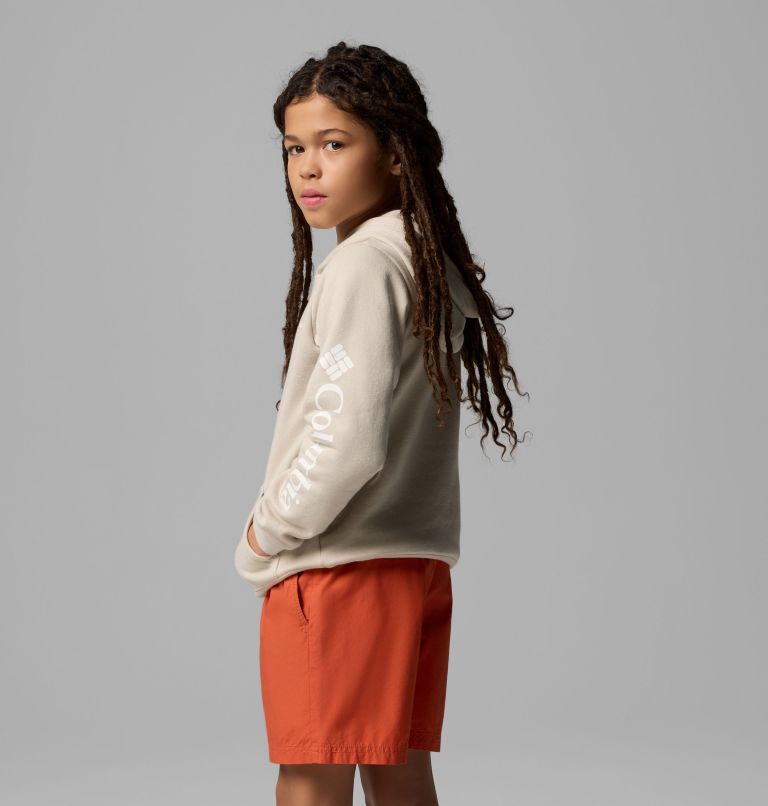 Boys' Washed Out Shorts, Color: Tuscan, image 2