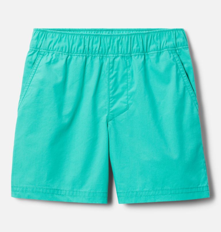 Boys' Toddler Washed Out Shorts, Color: Electric Turquoise, image 1