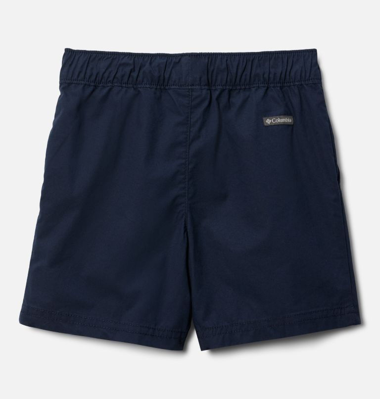 Thumbnail: Boys' Toddler Washed Out Shorts, Color: Collegiate Navy, image 2