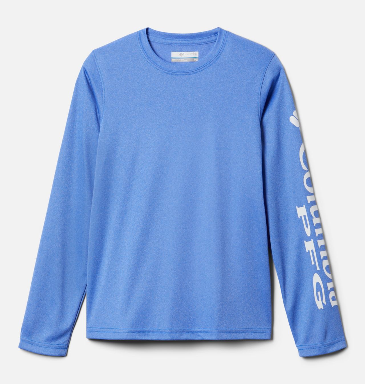Boys' PFG Terminal Tackle™ Heather Long Sleeve Shirt 1