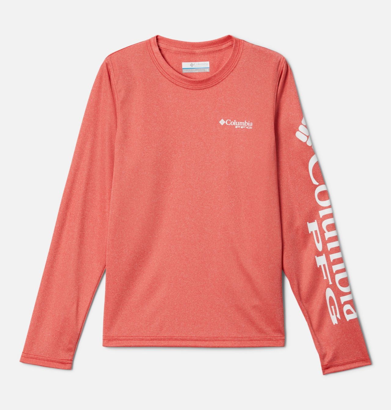 Boys' PFG Terminal Tackle™ Heather Long Sleeve Shirt 1