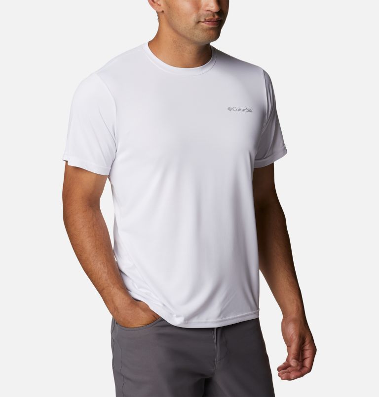 Men's Columbia Hike Technical T-Shirt, Color: White, image 5