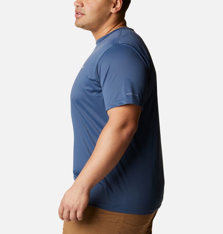 T-shirt col rond à manches courtes Columbia Hike Homme - Tailles fortes, Color: Dark Mountain, image 3