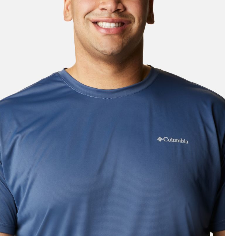 T-shirt col rond à manches courtes Columbia Hike Homme - Tailles fortes, Color: Dark Mountain, image 4