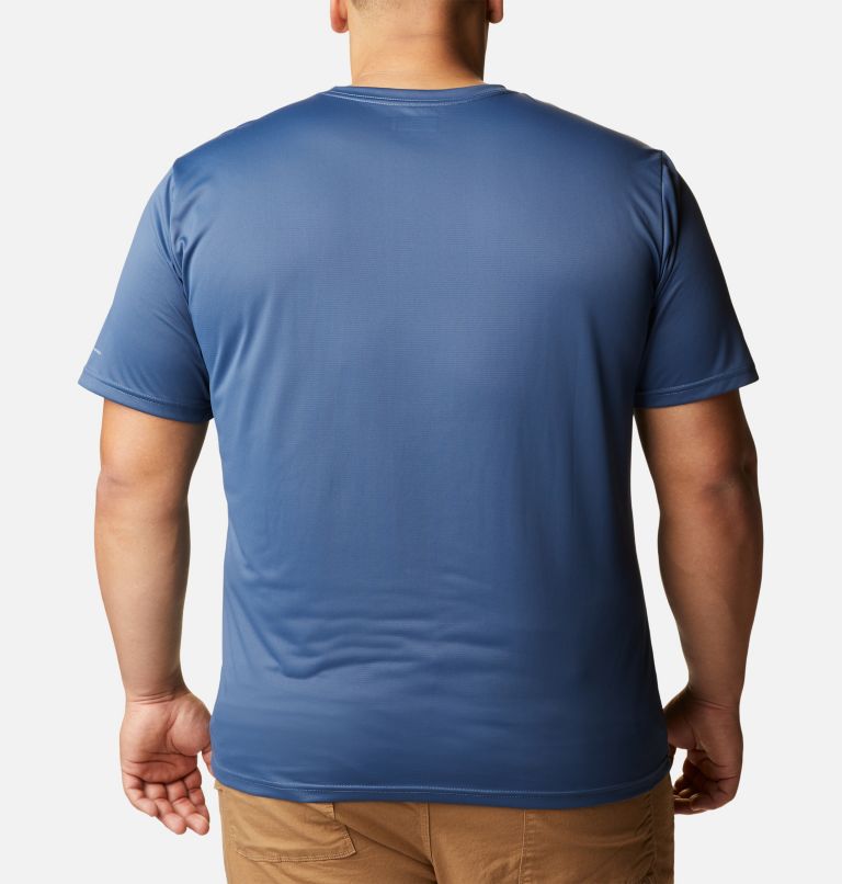 T-shirt col rond à manches courtes Columbia Hike Homme - Tailles fortes, Color: Dark Mountain, image 2