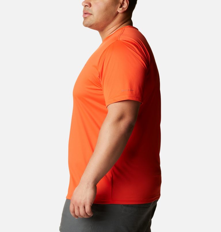 T-shirt col rond à manches courtes Columbia Hike Homme - Tailles fortes, Color: Red Quartz, image 3