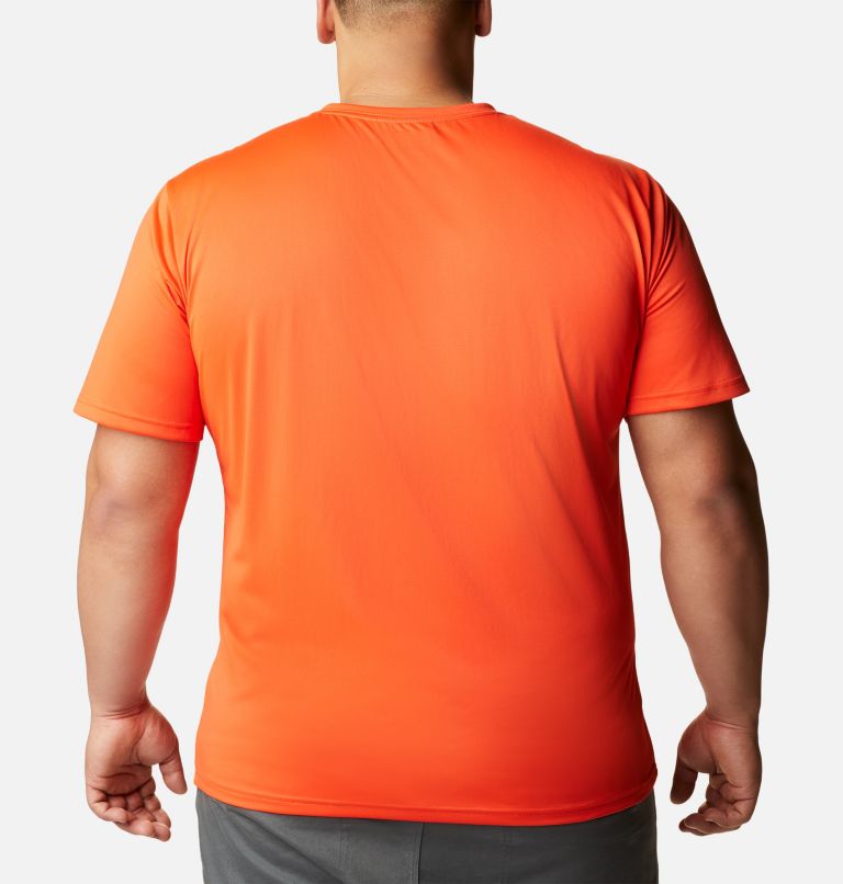T-shirt col rond à manches courtes Columbia Hike Homme - Tailles fortes, Color: Red Quartz, image 2
