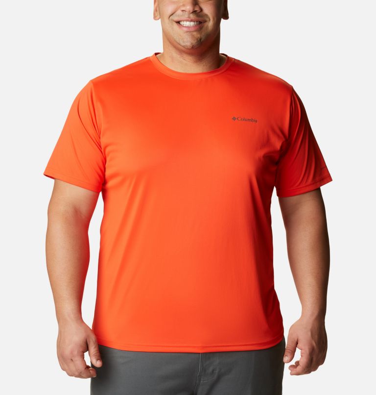 T-shirt col rond à manches courtes Columbia Hike Homme - Tailles fortes, Color: Red Quartz, image 1