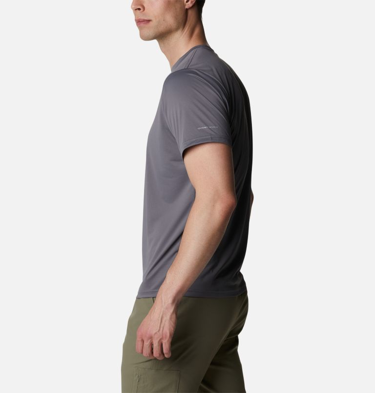 T-shirt col rond à manches courtes Columbia Hike Homme - Grandes tailles, Color: City Grey, image 3