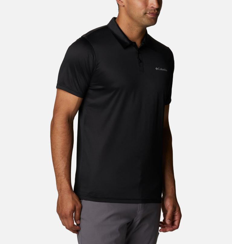 Men's Columbia Hike Technical Polo, Color: Black, image 5
