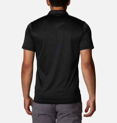 Men's Columbia Hike Technical Polo, Color: Black, image 4