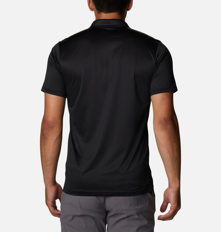 Men's Columbia Hike Technical Polo, Color: Black, image 2