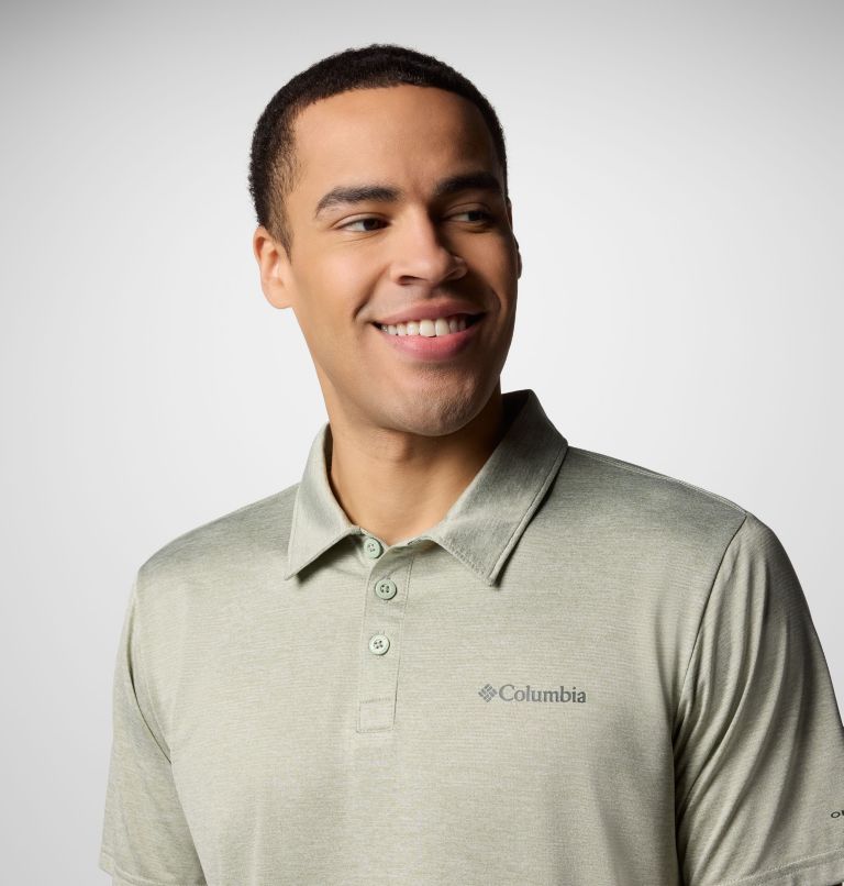 Polo Columbia Hike para hombre, Color: Safari, image 4