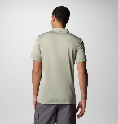 Men's Columbia Hike Technical Polo, Color: Safari, image 2