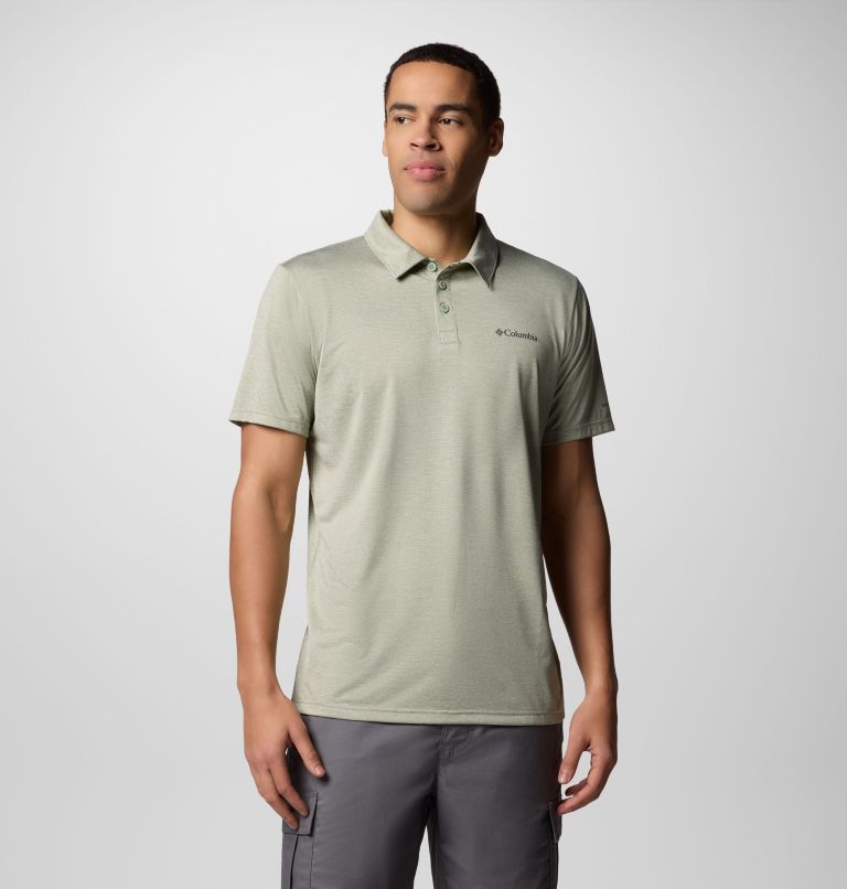 Polo Columbia Hike para hombre, Color: Safari, image 1
