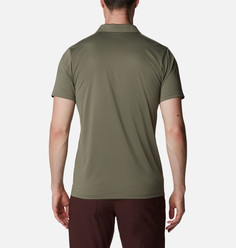 Men's Columbia Hike Technical Polo, Color: Stone Green, image 2