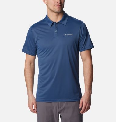 Men's Columbia Hike Technical Polo, Color: Dark Mountain, image 9