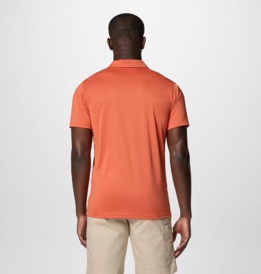 Men's Columbia Hike Technical Polo, Color: Tuscan Heather, image 6