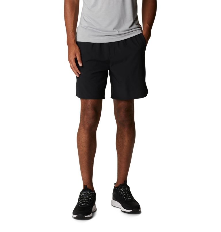 Men's Columbia Hike Shorts, Color: Black, image 1