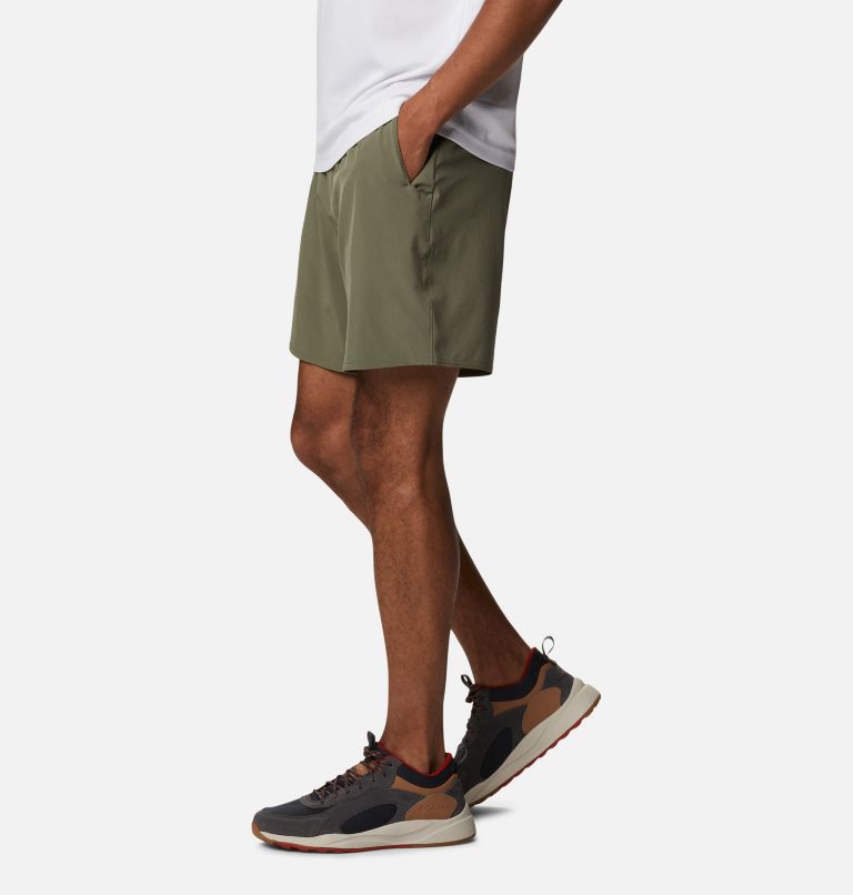 Men's Columbia Hike Shorts, Color: Stone Green, image 3