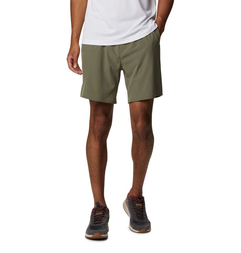 Men's Columbia Hike Shorts, Color: Stone Green, image 1