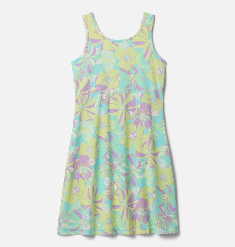 Girls' PFG Freezer Dress II, Color: Gulf Stream Retropical, image 1