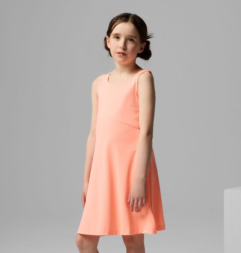 Girls' PFG Freezer Dress II, Color: Tiki Pink, image 3