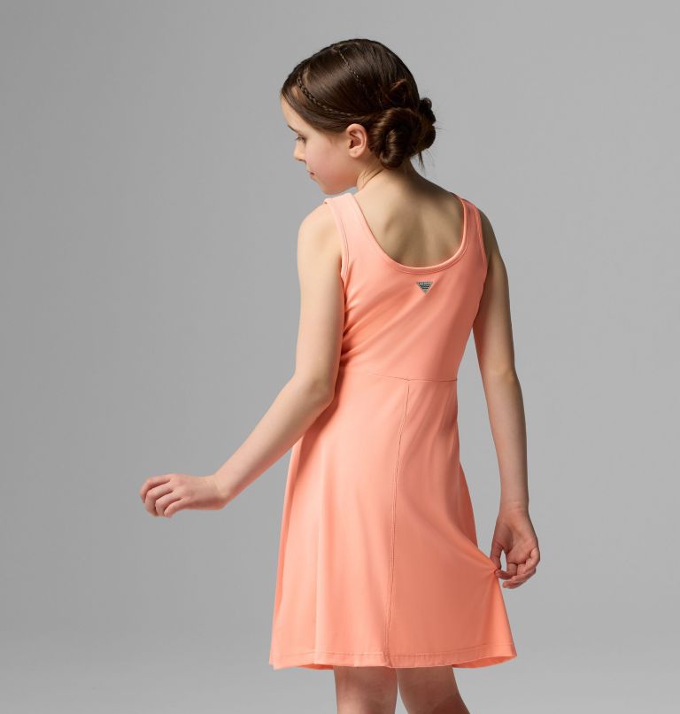 Girls' PFG Freezer Dress II, Color: Tiki Pink, image 2