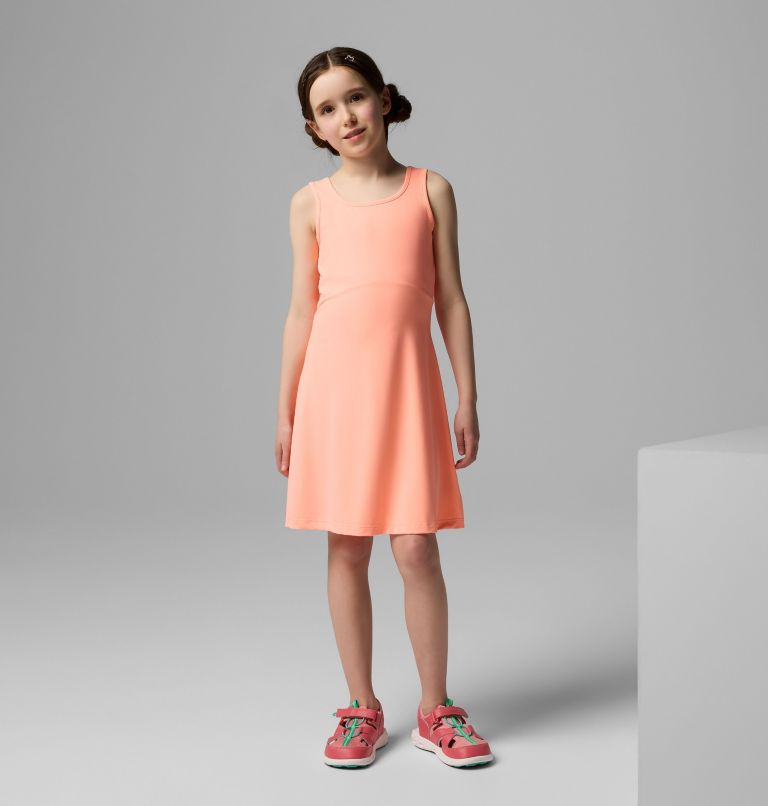 Girls' PFG Freezer Dress II, Color: Tiki Pink, image 1