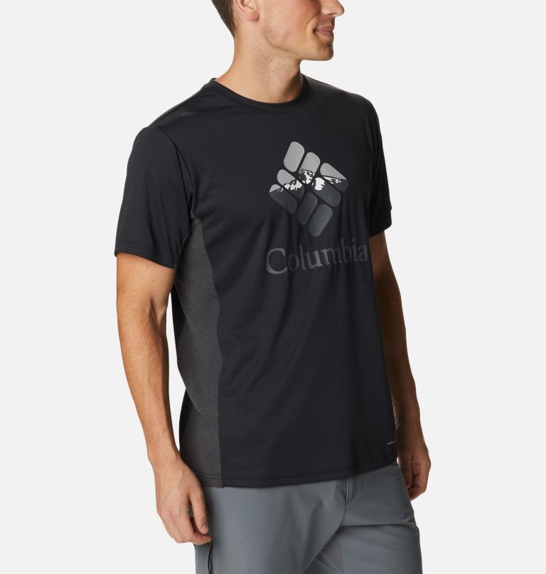 Men's Zero Ice Cirro-Cool Graphic T-Shirt, Color: Black, Hood Nightscape Graphic, image 5