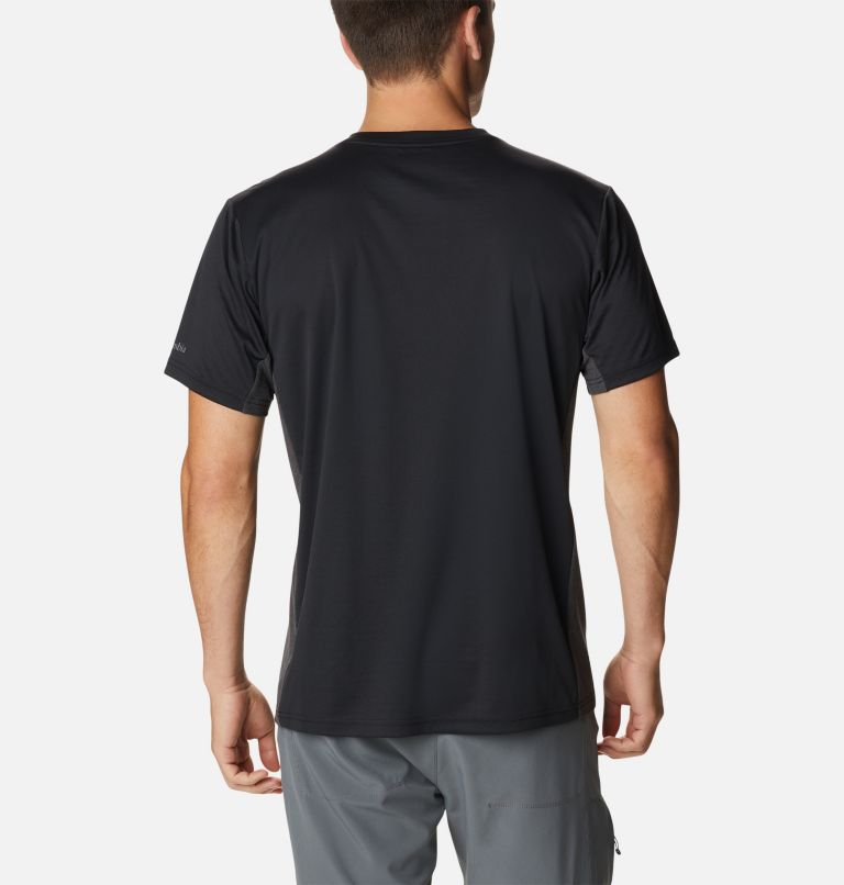 Thumbnail: Men's Zero Ice Cirro-Cool Graphic T-Shirt, Color: Black, Hood Nightscape Graphic, image 2