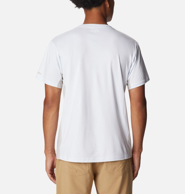 Camiseta técnica Zero Ice Cirro-Cool para hombre, Color: White, Hood Nightscape Graphic, image 2
