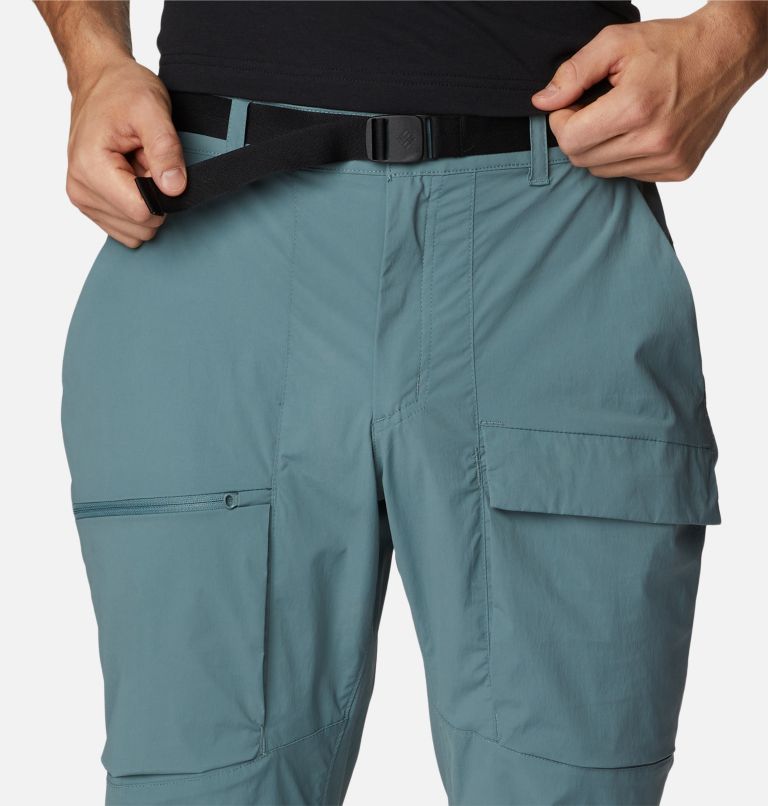 Men’s Maxtrail II Hiking Trousers with Removable Belt, Color: Metal, image 4