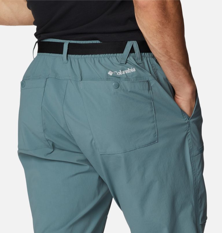 Men’s Maxtrail II Hiking Trousers with Removable Belt, Color: Metal, image 5