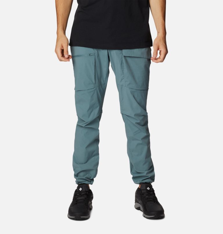 Men’s Maxtrail II Hiking Trousers with Removable Belt, Color: Metal, image 7