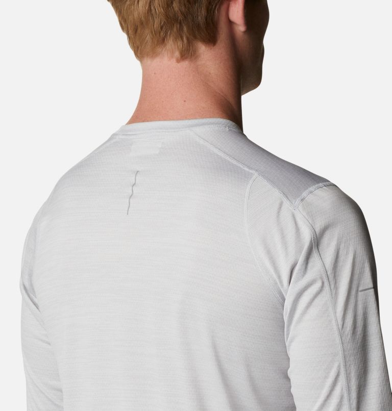Men’s Alpine Chill Zero Technical Long Sleeve T-Shirt, Color: White Heather, image 5